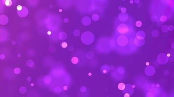 Purple background with blurred white and pink circles. Suitable for graphics, abstract designs, backgrounds, social media posts, and digital art projects. video