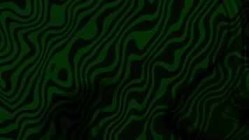 Abstract dark green wavy lines pattern great for backgrounds, textiles, digital designs, and modern artistic projects needing a dynamic touch. video