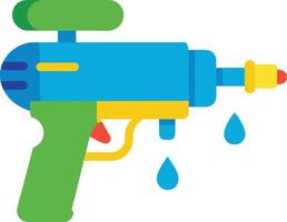 Realistic Water Gun Design for Playful Themes vector