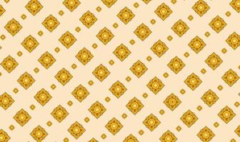 Elegant Gold and Cream Pattern Design vector