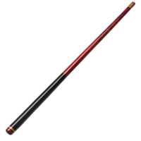 a billiard cue with a red and black handle png