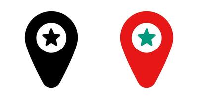 Map Pin icons set. for mobile concept and web design. illustration vector