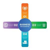 Business modern creative concept infographic charts list 3 step with icons template design vector