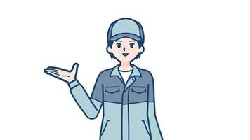 delivery man Description and navigate with alpha channel.mov video