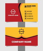 Minimalist Business Card Design Template. Minimalist Business Card Design Template. vector