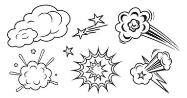Cloud and Explosion vector