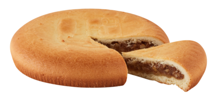 Stuffed Pancake Bread cut out isolated transparent background png