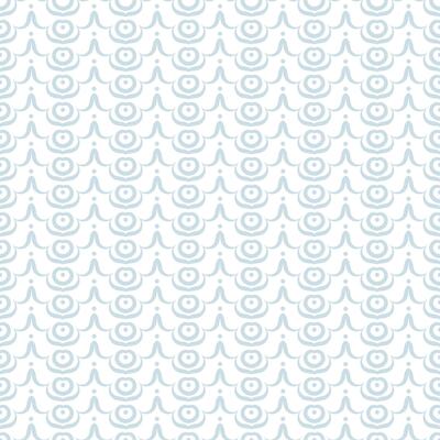 Blue seamless pattern with intricate geometric design. Endless background with curved lines, network structure, fish scale. Simple retro monochrome backdrop for textile, wrapping.