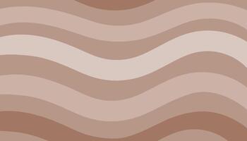 Background, wavy elements, lines, colors of 2025, mocha mousse. Banner, simple abstract geometric background, graphics, design for poster, web banner. vector