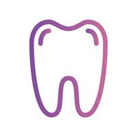 A simple icon for the theme, healthy whole tooth vector