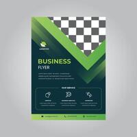 Business webinar print template design vector
