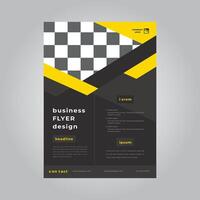 Realistic business template design vector
