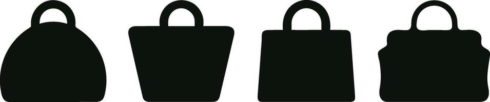 Set of Bags Illustration Perfect for E Commerce And Design Projects vector