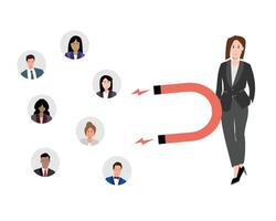 employer of choice is an company which are attractive to candidates and current employees vector