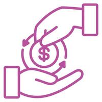 Cash Back Icon Element For Design Graphic vector