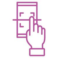 Qr Code Icon Element For Design Graphic vector