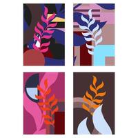 Geometric background collection vector