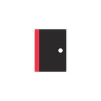 Logo door unique design with blank background vector