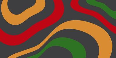 Juneteenth day abstract background. design template for banner, poster, social media. vector