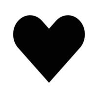 Heart shape design vector
