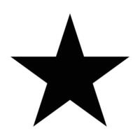 Star isolated on white background vector