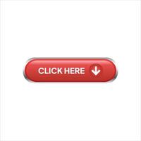 Red button click here button vector