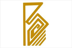 Luxury B Monogram Logo vector