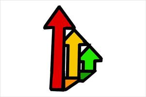 Direction Arrow Icon Set vector