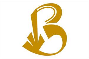 Custom Initial B Logo vector