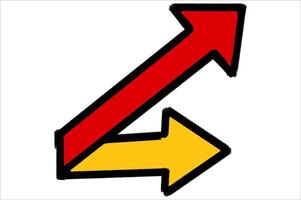 Guide Arrow Icons for Navigation vector