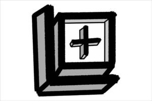Add Layer Button Icon vector