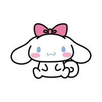 Cinnamon Roll and Ribbon vector