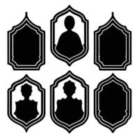 Decorative Border Cadre Set vector