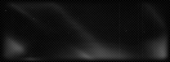 Aged grain film overlay. Black and white grain noir movie background. Grunge scratched noise dust texture. Old photo filter with light leak, fibers, flecks. Grit nostalgic cinematic backdrop vector
