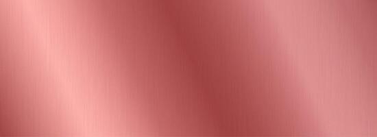 Rose gold metallic gradient texture. Pink golden metal foil background. Polished shiny sheet for label, plate, plaque, sign, tag, overlay. Textured material metal surface. vector