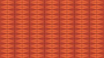 Geometric shape pattern concept design orange colors tiles with rhombuses shape effect abstract background. vector