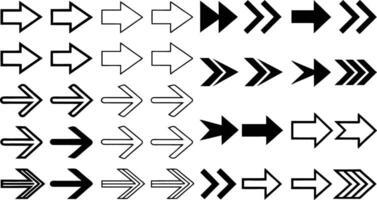 Different Arrows Collection Of Concept For Web Design, Mobile Apps, User Interface And More Illustration vector