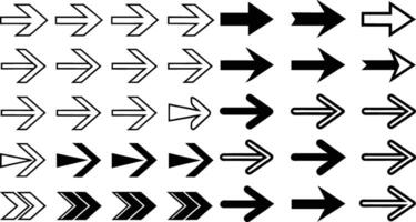 Arrows Collection Of Concept For Web Design, Mobile Apps, User Interface And More Illustration Isolated on White Background vector