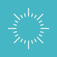 Compass Line Logo Template Illustration Design. EPS 10. vector