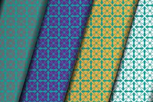 Purple simple pattern design template. vector