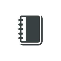 Journal Book Icon Logo Template Illustration Design. EPS 10. vector