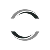 Abstract Circle Bridge Frame or Border Logo Template Illustration Design. EPS 10. vector