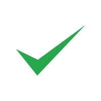 Simple Check Mark Logo Template Illustration Design. EPS 10. vector