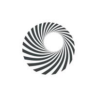 Retro Circle Logo Template Illustration Design. EPS 10. vector