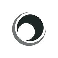 Circle Lens Icon Logo Template Illustration Design. EPS 10. vector