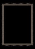Decorative vintage gold rectangular Vertical national ornament frame on black background. A4 format. Ethnic Elegant gold frame, border, decorative ornament for invitations, textiles, embroider, laser vector