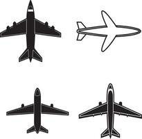 Aero Plane line art image vector