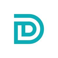 DD logo template design vector