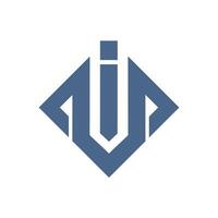 Square symbol design with clean, simple shapes vector