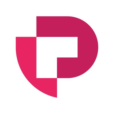 Letter P logo template design